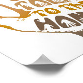 Sprechen Sie mit der Hand Poster (Ecke)