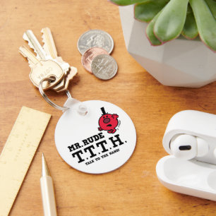 Sprechen Sie mit der Hand Schlüsselanhänger