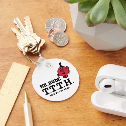 Sprechen Sie mit der Hand Schlüsselanhänger (Schreibtisch)