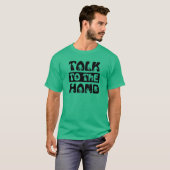 Sprechen Sie mit der Hand T-Shirt (Vorne ganz)