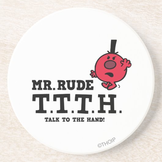 Sprechen Sie mit der Hand Untersetzer (Vorne)