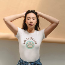 Sprechen Sie mit der Pfote illustriert minimalisti