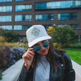 Sprechen Sie mit der Pfote illustriert minimalisti Truckerkappe