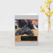 Sprechen Sie mit der Schwanz-Karte Karte (Gelbe Blume)