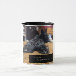 Sprechen Sie mit der Schwanz-Tasse Tasse