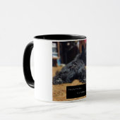 Sprechen Sie mit der Schwanz-Tasse Tasse (Vorderseite Links)