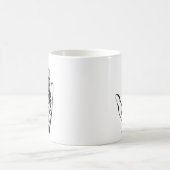 Sprechen Sie mit der Tasse des Handkaffees (Mittel)