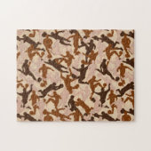 Sprechen Sie mit Ihren Füßen Puzzle (Horizontal)