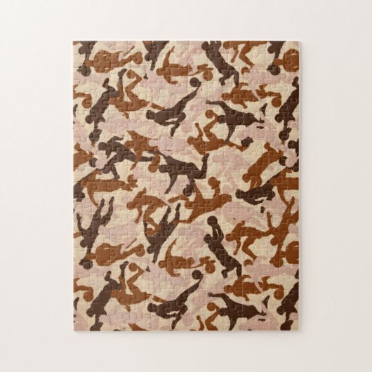 Sprechen Sie mit Ihren Füßen Puzzle (Vertikal)