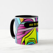 Sprechen Sie mit meinem Gehirn Tasse (Vorderseite Links)