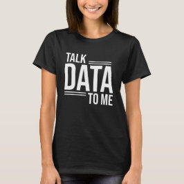Sprechen Sie mit mir Coole Informatik Analyst Gesc T-Shirt