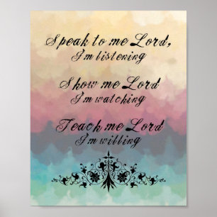 Sprechen Sie mit mir Lord Poster