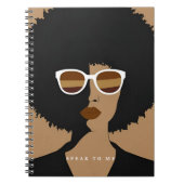 Sprechen Sie mit mir Notizblock (Vorderseite)