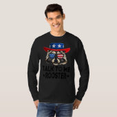 Sprechen Sie mit mir Rooster T-Shirt (Vorne ganz)