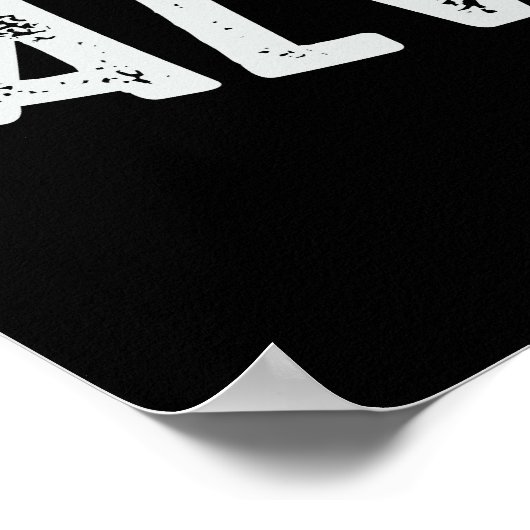 Sprechen Sie mit mir über Kajak Poster (Ecke)