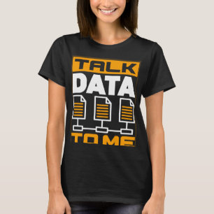 Sprechen Sie mit mir über Netzwerkadministrator T-Shirt