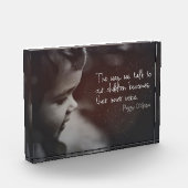 Sprechen Sie mit unseren Kindern Fotoblock (Links)