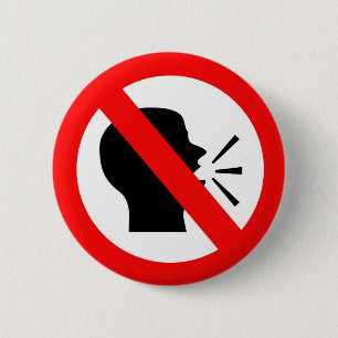Sprechen Sie nicht Button
