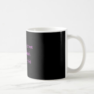 Sprechen Sie nicht mit mir, bis ich beende, was Kaffeetasse
