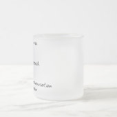 SPRECHEN SIE NICHT MIT MIR, BIS ICH MATTGLASTASSE (Mittel)