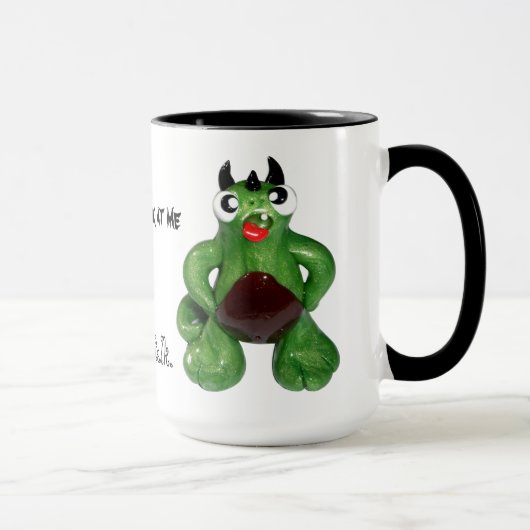 Sprechen Sie nicht mit mir Kaffee-Tasse Tasse (Rechts)