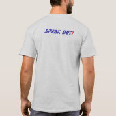 SPRECHEN SIE SICH AUS T-Shirt (Rückseite)