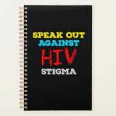 Sprechen Sie sich gegen HIV-Stigma aus - AIDS-Bewu Planer (Vorderseite)