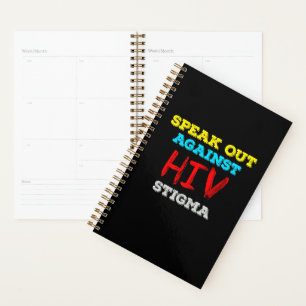 Sprechen Sie sich gegen HIV-Stigma aus - AIDS-Bewu Planer