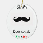 Sprechen Sie Spanischen Keramikornament (Links)