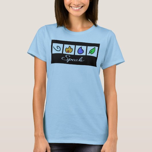 Sprechen Sie T-Shirt (Vorderseite)