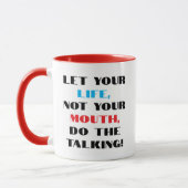 "Sprechen Sie" Tasse (Links)