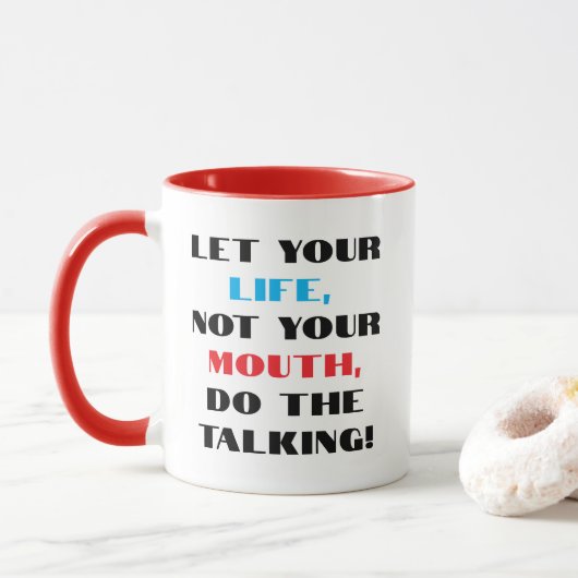 "Sprechen Sie" Tasse (Mit Donut)