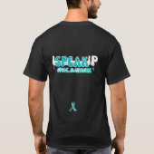 Sprechen Sie über das polyzystische Ovarialsyndrom T-Shirt (Rückseite)