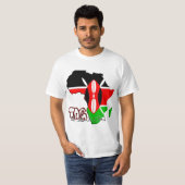 Sprechen Sie über Gott in Kenia T-Shirt (Vorne ganz)