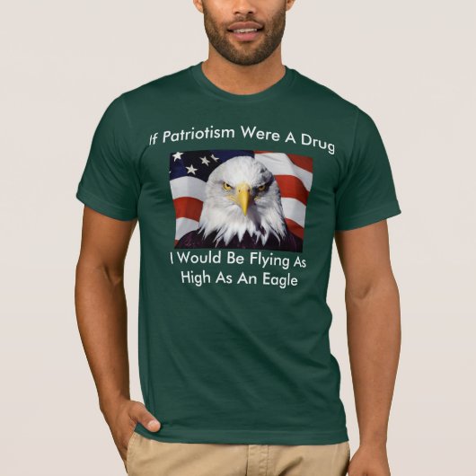 Sprechen Sie über Ihren Patriotismus T-Shirt (Vorderseite)