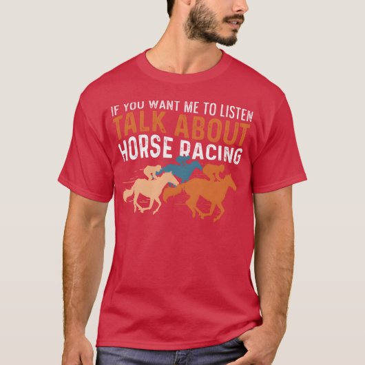 Sprechen Sie über Pferdebesitzer T-Shirt (Vorderseite)