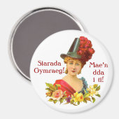 Sprechen Sie Waliser! Magnet (Vorderseite/Rückseite)