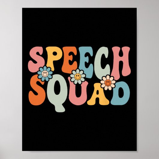 Sprechen Squad Spaß auf dem Weg zu Schülern Poster (Vorne)