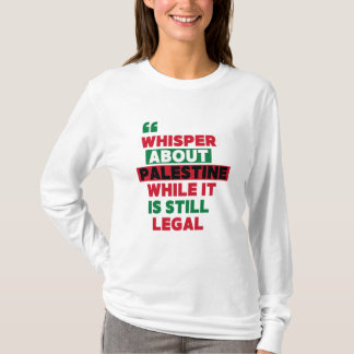SPRECHEN ÜBER PALESTINE MERCH T-Shirt