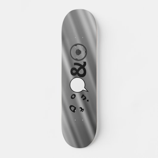 Sprechen und fahren Sie kein Skateboard (Vorderseite)