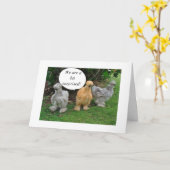 SPRECHEN VON CHICKEN "GRATULIATE RETIREE" MIT SPAS KARTE (Gelbe Blume)