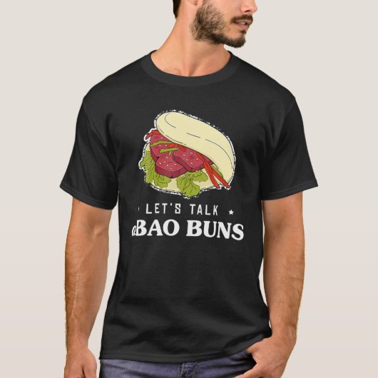 Sprechen wir Feinschmecker über asiatische Bao-Brö T-Shirt (Vorderseite)