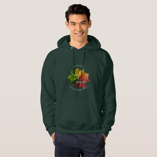 Sprechen wir über Leben und Tod Hoodie (Vorne ganz)
