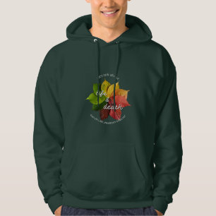 Sprechen wir über Leben und Tod Hoodie