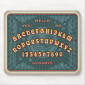 Sprechenbrett (aquamarin) mousepad (Vorne)