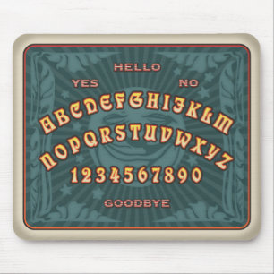 Sprechenbrett (aquamarin) mousepad