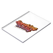 Sprechende Bolly Sunset-Notebook Notizblock (Linke Seite)