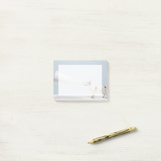 Sprechender Hund Getty Bild-| Post-it Klebezettel (Auf Schreibtisch)