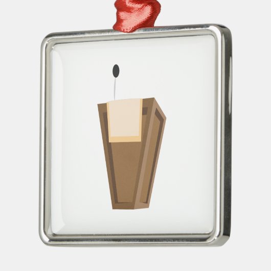 Sprechendes Podium Silbernes Ornament (Links)