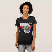 Sprechengeburtstags-Party-alien T-Shirt (Vorne ganz)